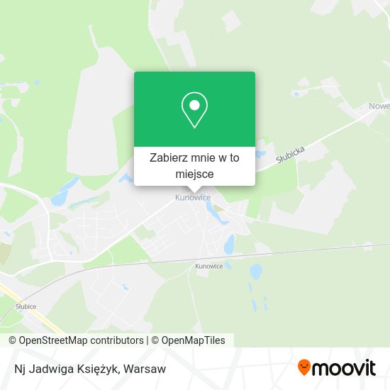 Mapa Nj Jadwiga Księżyk