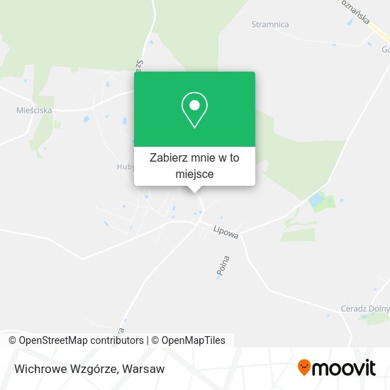 Mapa Wichrowe Wzgórze