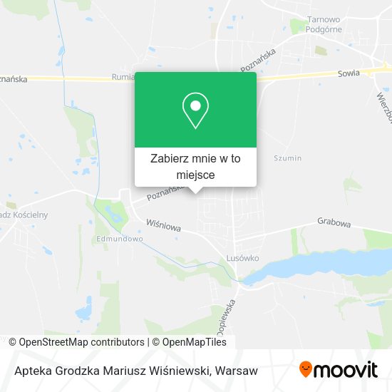 Mapa Apteka Grodzka Mariusz Wiśniewski