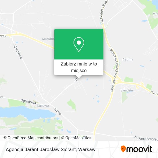 Mapa Agencja Jarant Jarosław Sierant