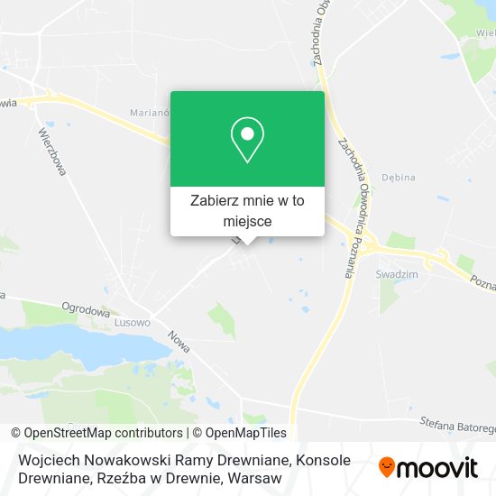 Mapa Wojciech Nowakowski Ramy Drewniane, Konsole Drewniane, Rzeźba w Drewnie