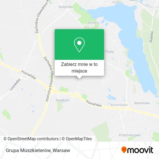 Mapa Grupa Muszkieterów