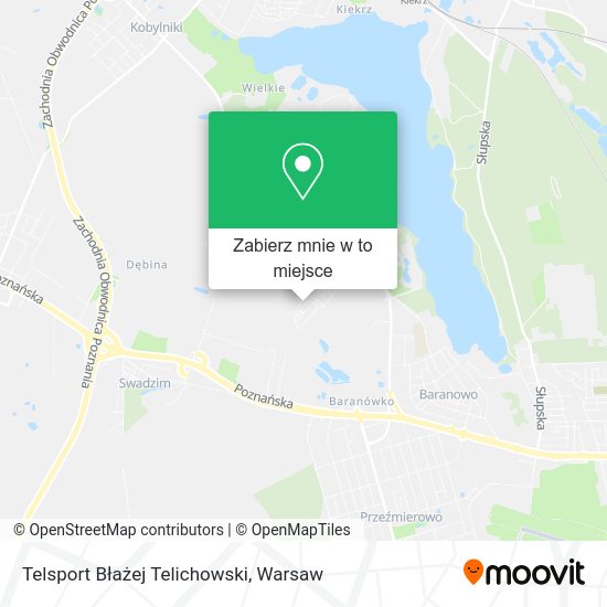 Mapa Telsport Błażej Telichowski