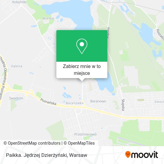 Mapa Paikka. Jędrzej Dzierżyński