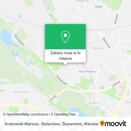 Mapa Krukowski Mariusz. Stolarstwo, Ślusarstwo