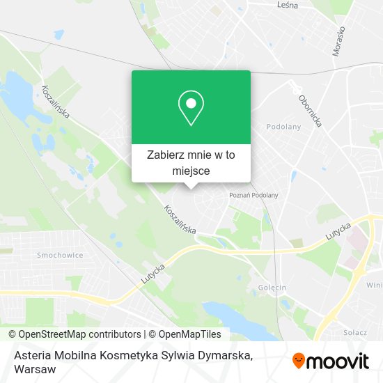 Mapa Asteria Mobilna Kosmetyka Sylwia Dymarska