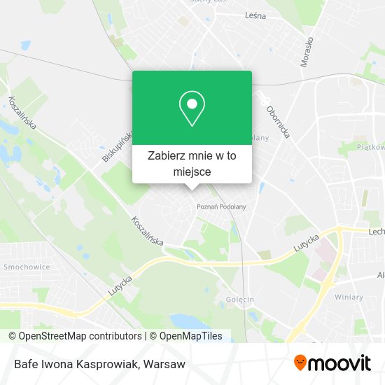 Mapa Bafe Iwona Kasprowiak