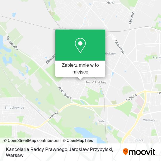 Mapa Kancelaria Radcy Prawnego Jaroslaw Przybylski