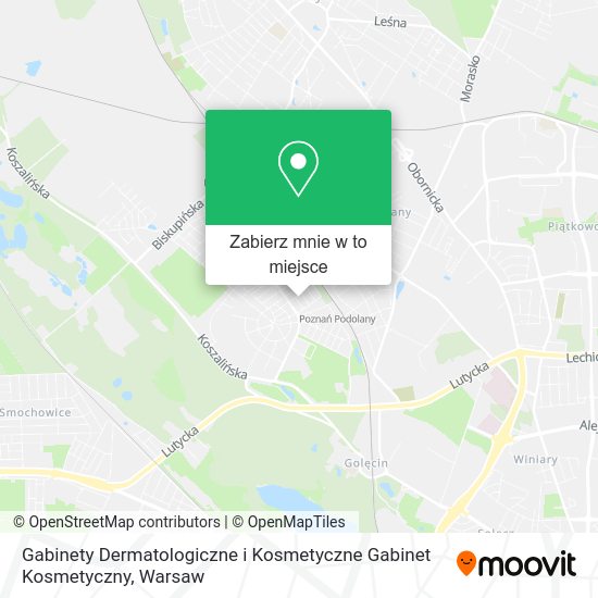 Mapa Gabinety Dermatologiczne i Kosmetyczne Gabinet Kosmetyczny