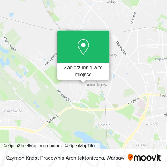 Mapa Szymon Knast Pracownia Architektoniczna