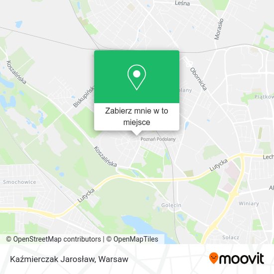 Mapa Kaźmierczak Jarosław