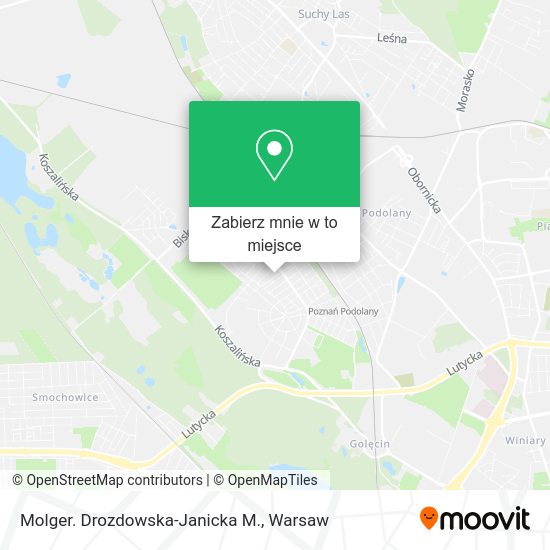 Mapa Molger. Drozdowska-Janicka M.