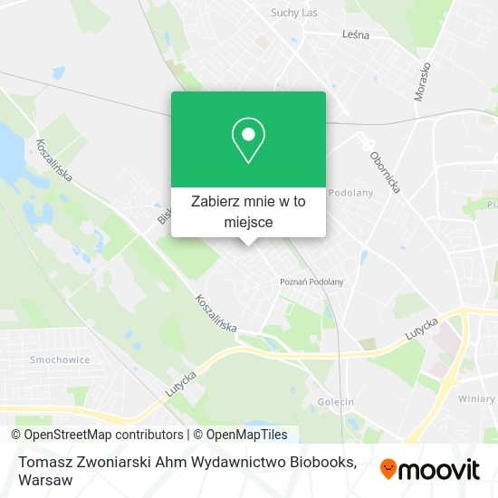 Mapa Tomasz Zwoniarski Ahm Wydawnictwo Biobooks