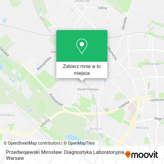 Mapa Przedwojewski Mirosław. Diagnostyka Laboratoryjna