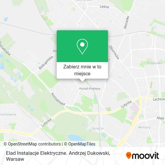 Mapa Elad Instalacje Elektryczne. Andrzej Dukowski