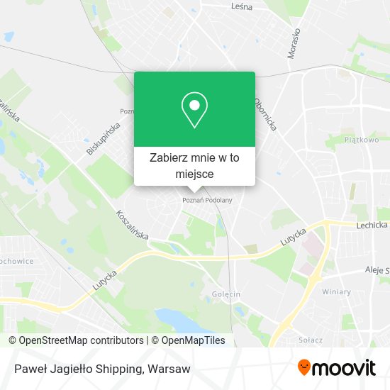 Mapa Paweł Jagiełło Shipping