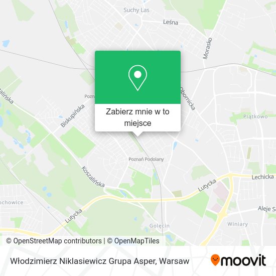 Mapa Włodzimierz Niklasiewicz Grupa Asper