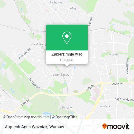 Mapa Apptech Anna Woźniak