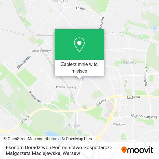 Mapa Ekonom Doradztwo i Pośrednictwo Gospodarcze Małgorzata Maciejewska