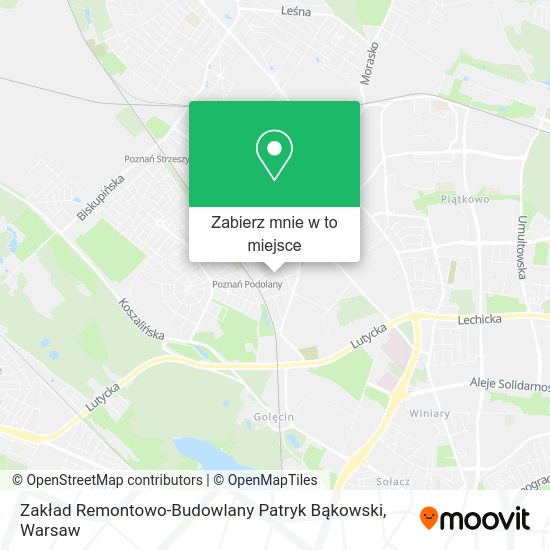 Mapa Zakład Remontowo-Budowlany Patryk Bąkowski