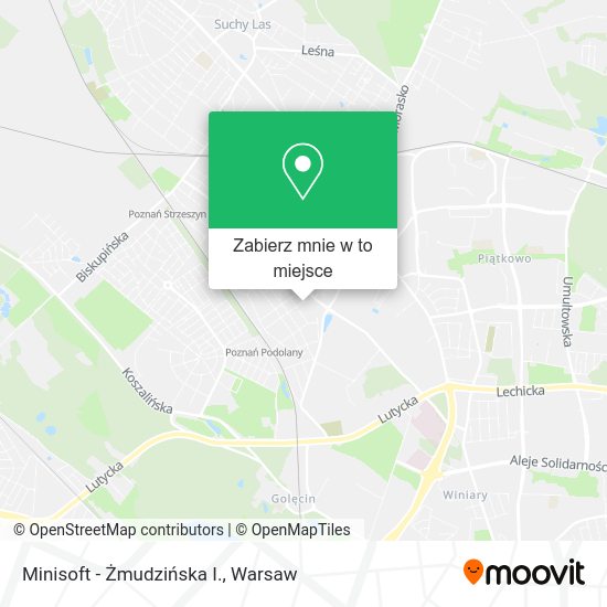 Mapa Minisoft - Żmudzińska I.