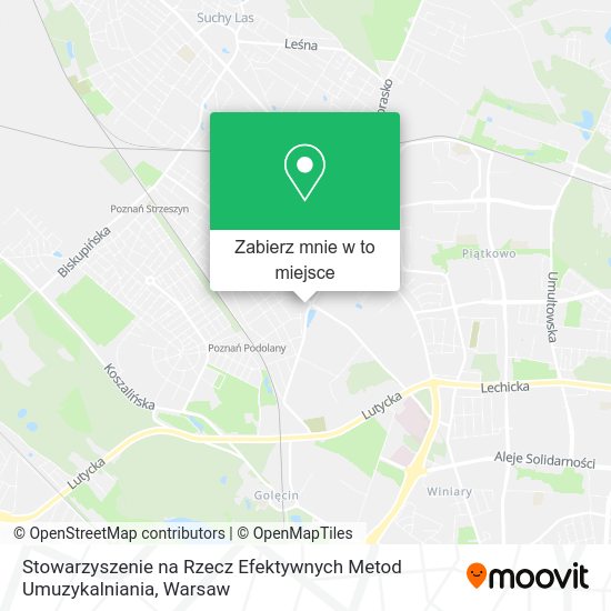 Mapa Stowarzyszenie na Rzecz Efektywnych Metod Umuzykalniania