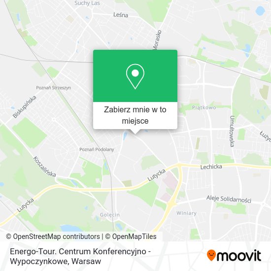 Mapa Energo-Tour. Centrum Konferencyjno - Wypoczynkowe