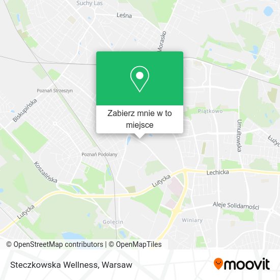 Mapa Steczkowska Wellness