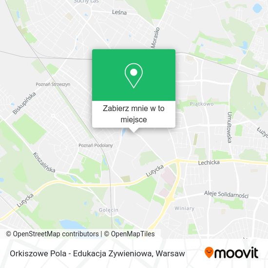 Mapa Orkiszowe Pola - Edukacja Zywieniowa