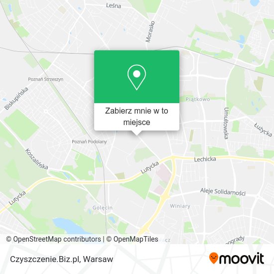 Mapa Czyszczenie.Biz.pl