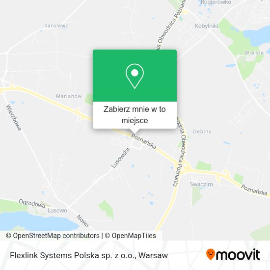 Mapa Flexlink Systems Polska sp. z o.o.