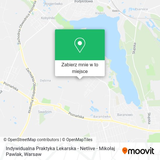 Mapa Indywidualna Praktyka Lekarska - Netlive - Mikołaj Pawlak