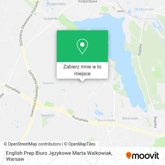 Mapa English Prep Biuro Językowe Marta Walkowiak