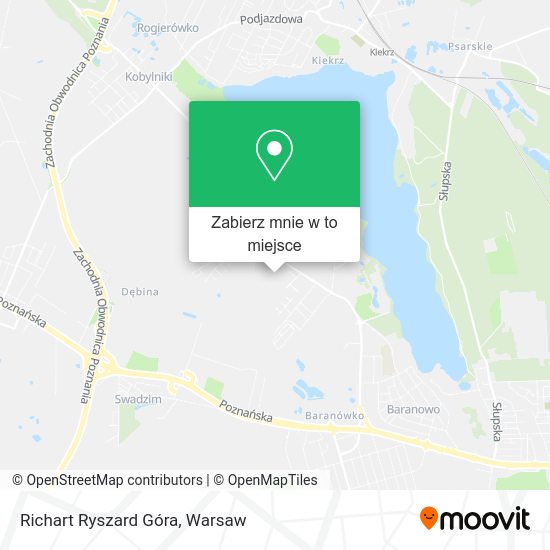 Mapa Richart Ryszard Góra