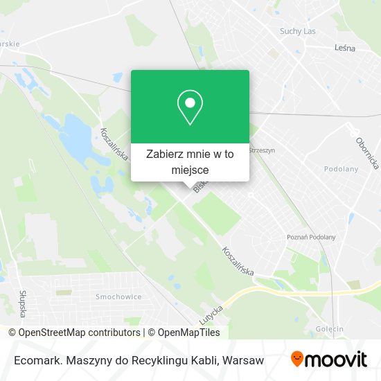 Mapa Ecomark. Maszyny do Recyklingu Kabli