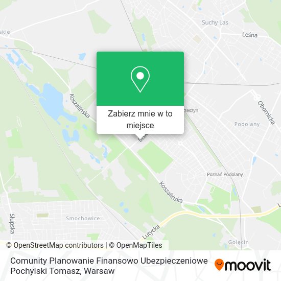 Mapa Comunity Planowanie Finansowo Ubezpieczeniowe Pochylski Tomasz