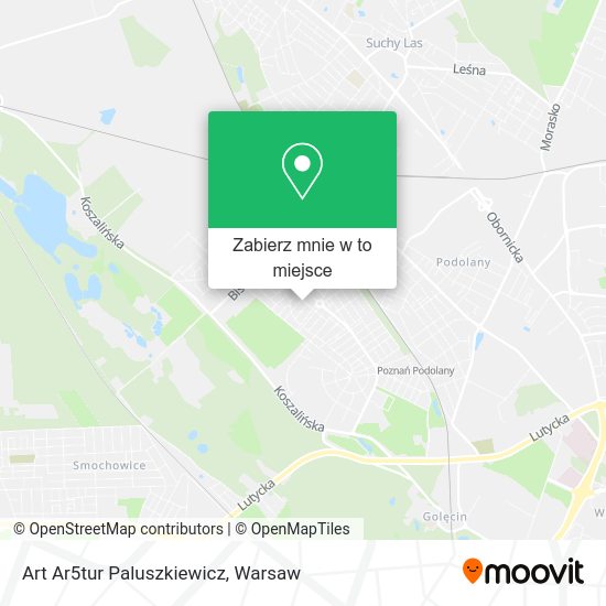 Mapa Art Ar5tur Paluszkiewicz