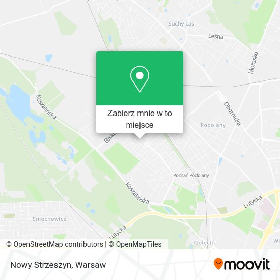 Mapa Nowy Strzeszyn