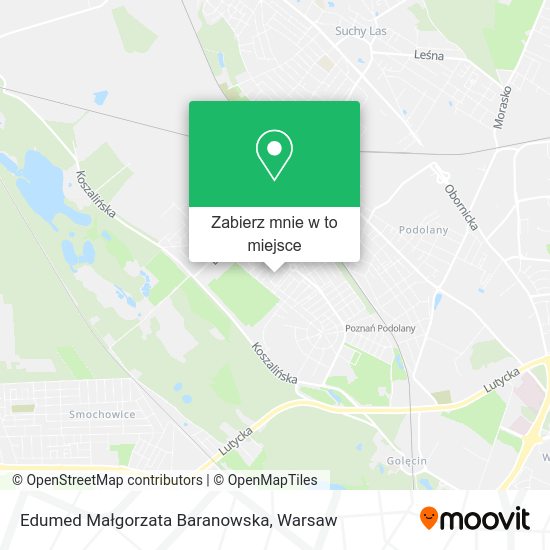 Mapa Edumed Małgorzata Baranowska