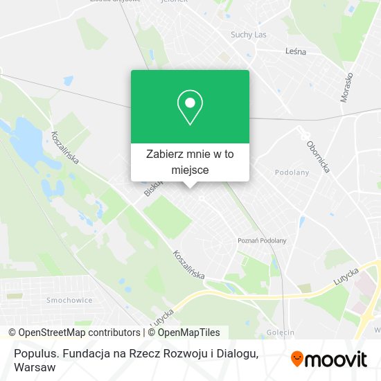 Mapa Populus. Fundacja na Rzecz Rozwoju i Dialogu