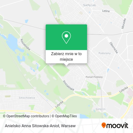 Mapa Anielsko Anna Sitowska-Anioł