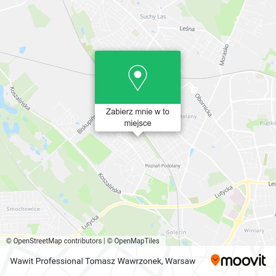 Mapa Wawit Professional Tomasz Wawrzonek