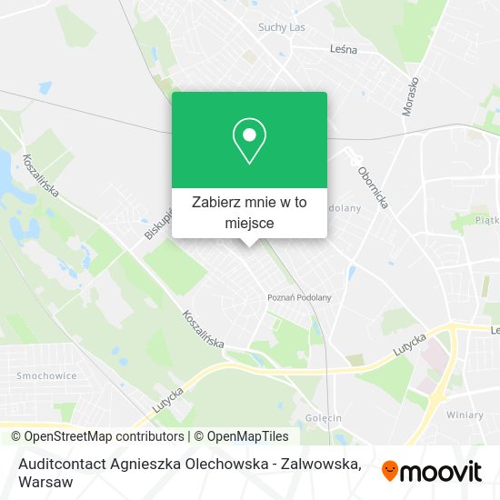 Mapa Auditcontact Agnieszka Olechowska - Zalwowska