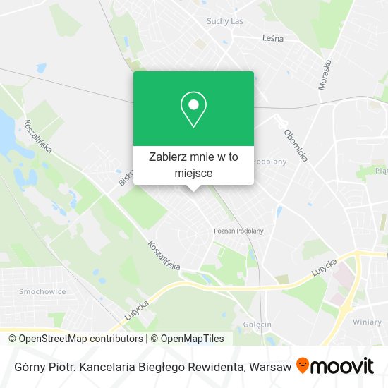 Mapa Górny Piotr. Kancelaria Biegłego Rewidenta