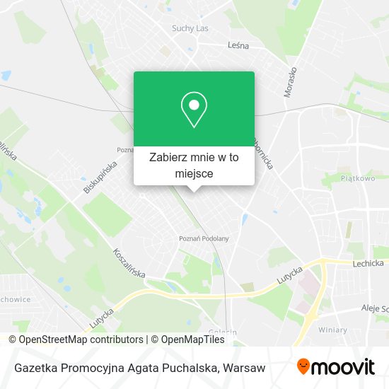 Mapa Gazetka Promocyjna Agata Puchalska