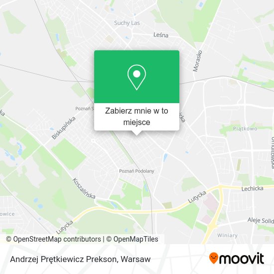 Mapa Andrzej Prętkiewicz Prekson