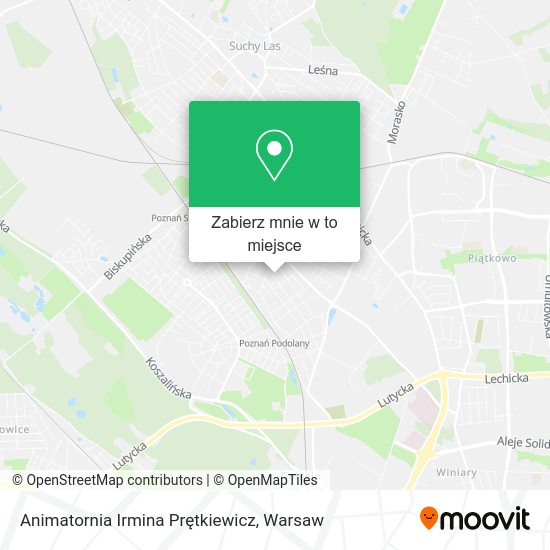 Mapa Animatornia Irmina Prętkiewicz