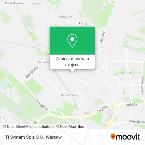 Mapa Tj System Sp z O.O.
