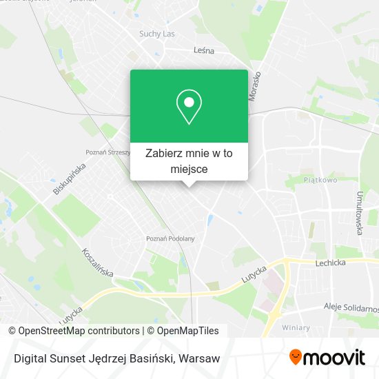 Mapa Digital Sunset Jędrzej Basiński