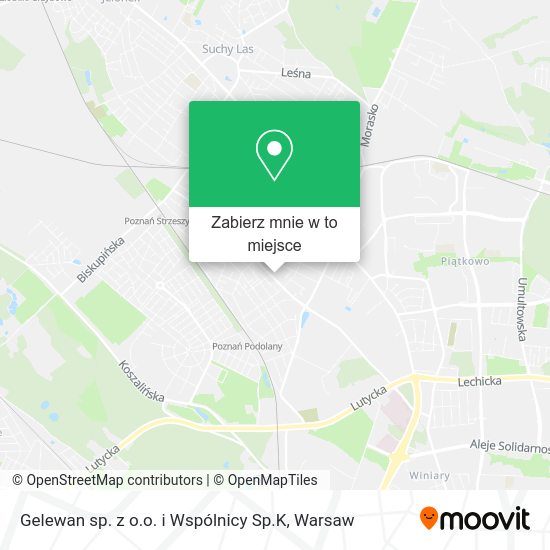 Mapa Gelewan sp. z o.o. i Wspólnicy Sp.K